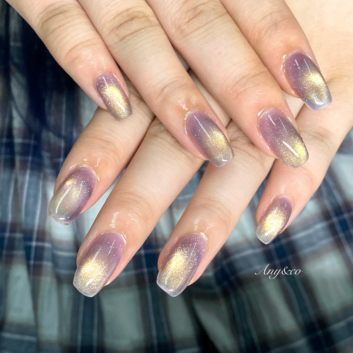 ネイルチップ ニュアンスちゅるん夏ネイルシェルキキララネイルマグネットno.79 ネイルチップ ニュアンスちゅるん夏ネイルシェルキキララネイル