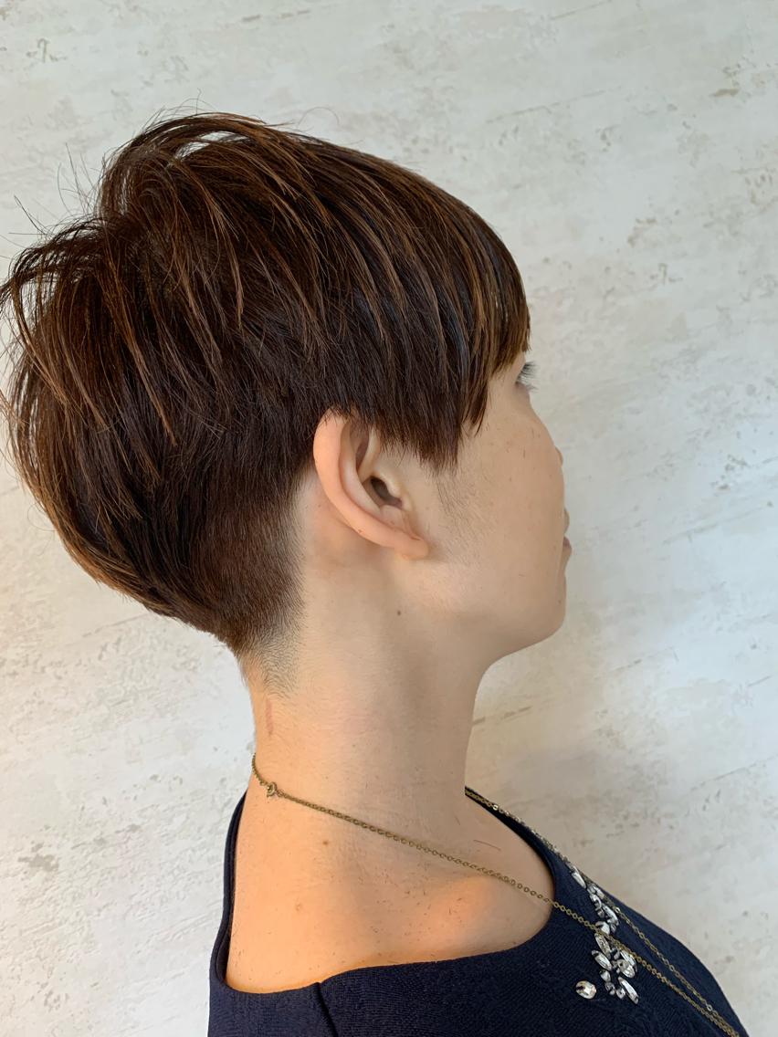 ベリーショート 21年秋人気のベリーショートのヘアスタイル 髪型カタログ 2ページ目 ミニモ