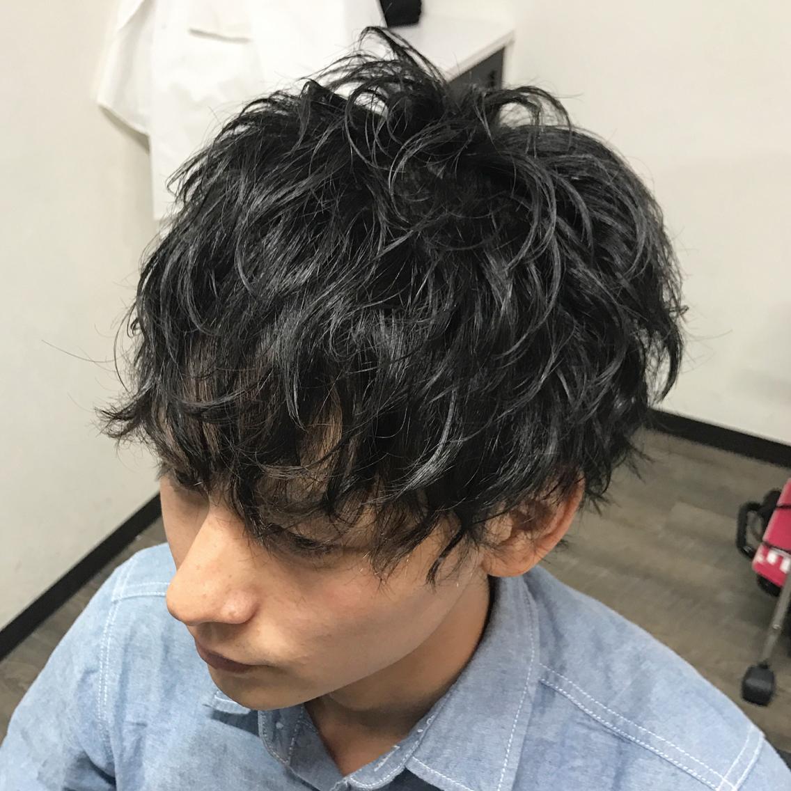 ラブリーメンズ パーマ ランダム 最高のヘアスタイルのアイデア