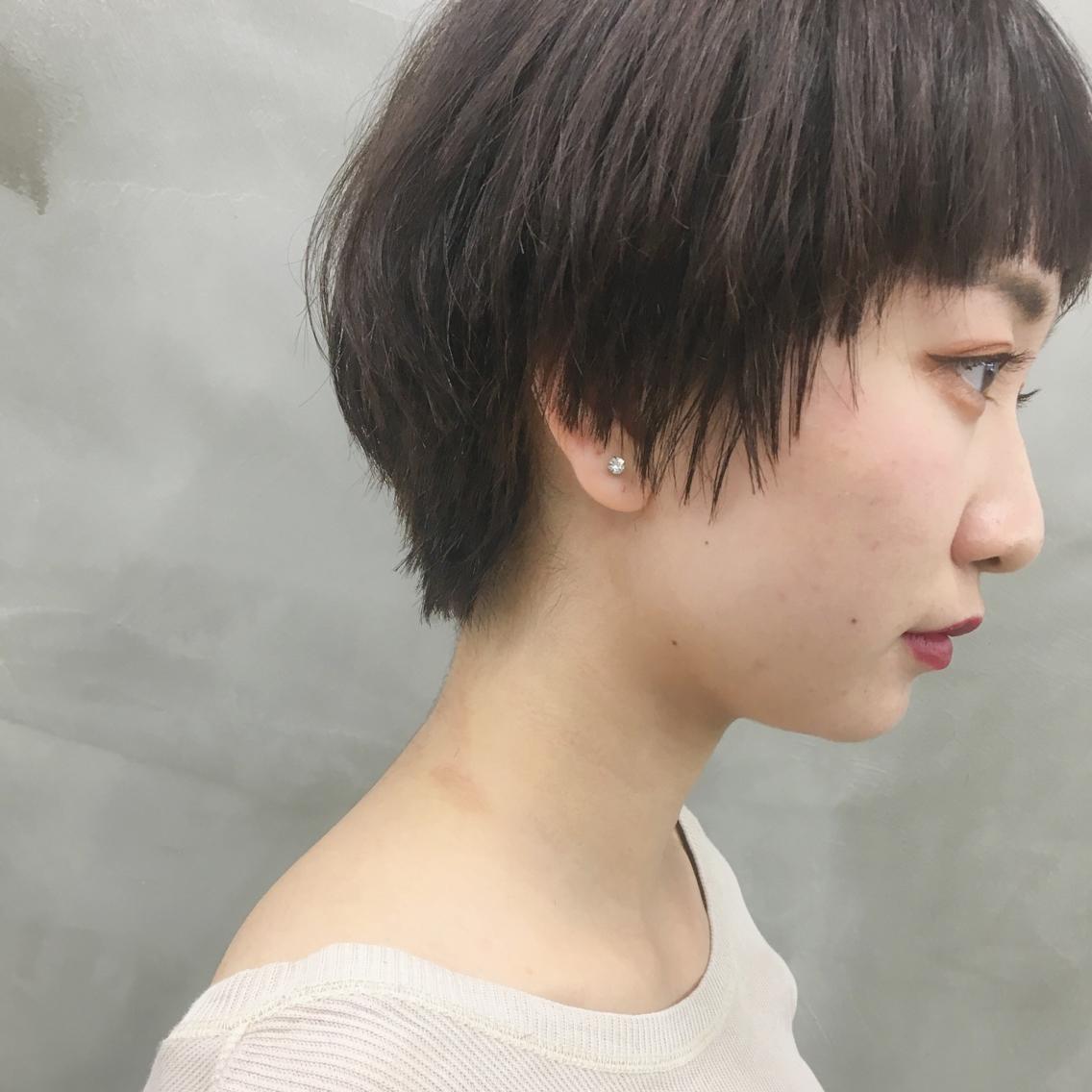 髪型 ショート 個性的