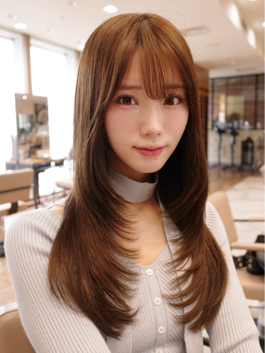 ゆるふわで柔らかいスタイル 得意です♡ ぜひお任せください ひし形