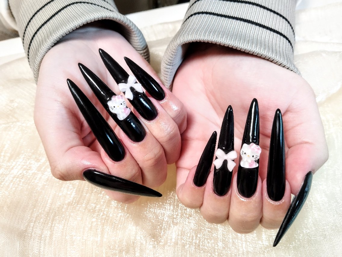 kネイルチップ 👻🏚💜 斉木楠雄のΨ難 💟鳥束零太くん💟 オーダーチップ心を込め