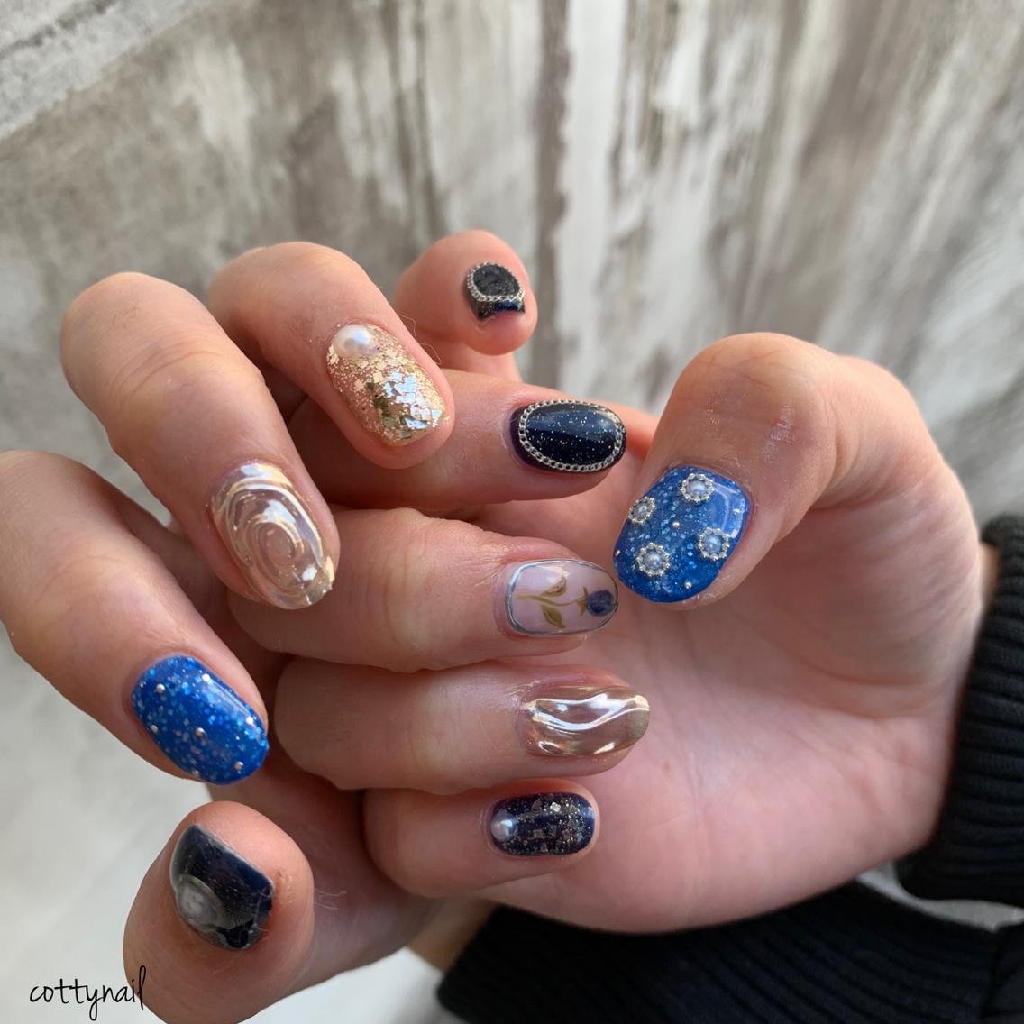 ネイル Nail ネイルデザイン 熊本 Kumamoto 熊本ネイルサロン 新大江