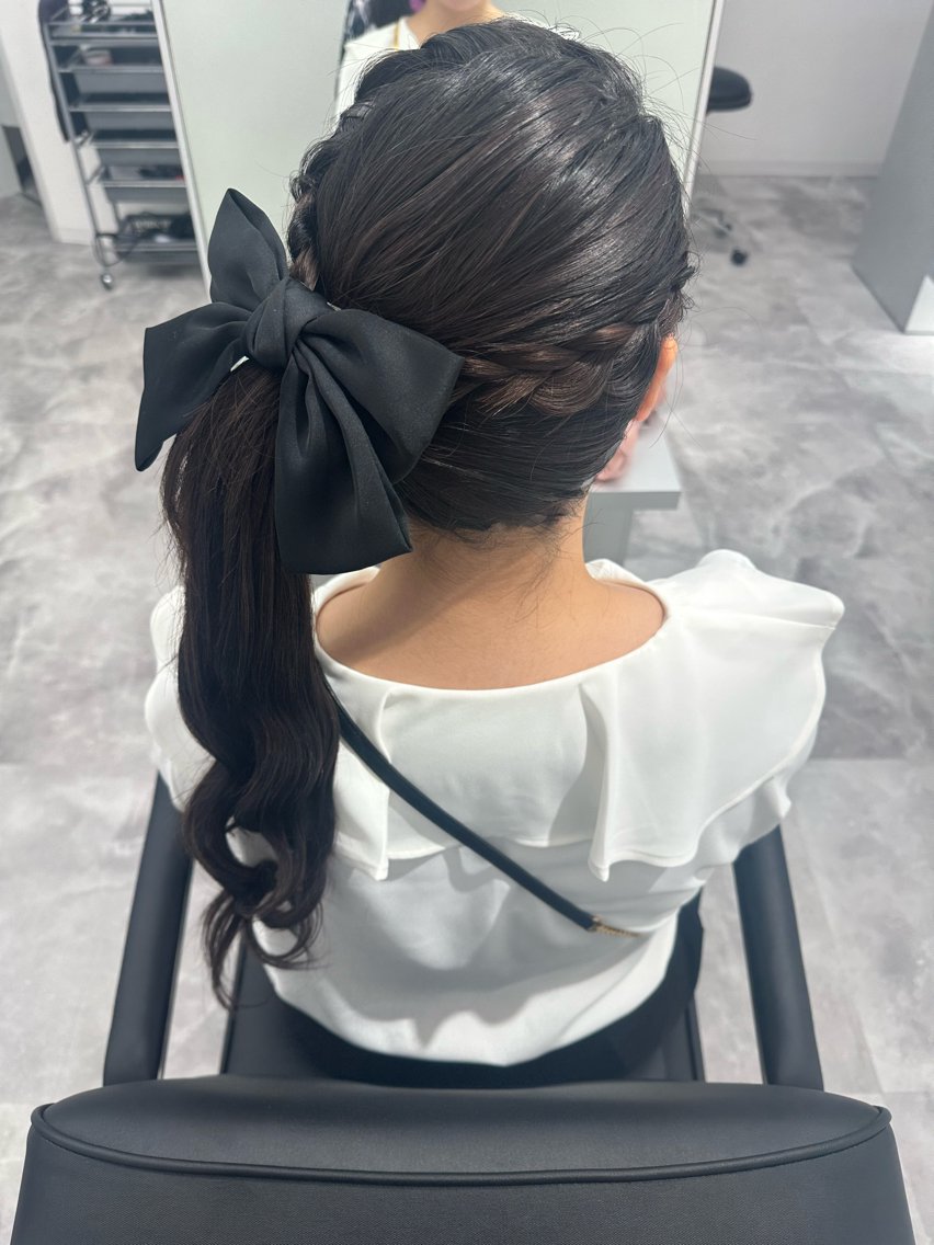 編み込みエクステ】2026年夏人気の編み込みエクステのヘアスタイル