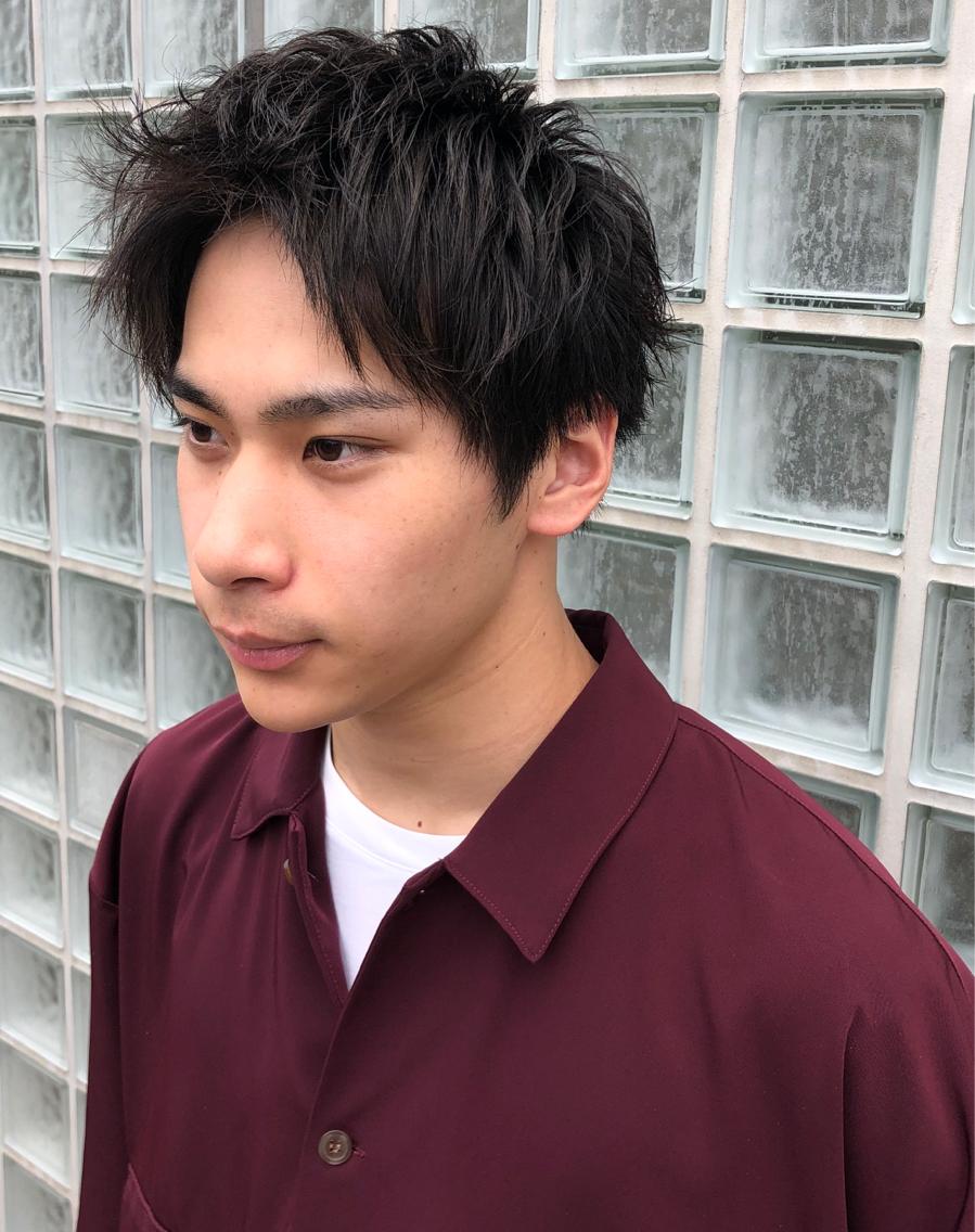 髪型 ショート ツーブロ