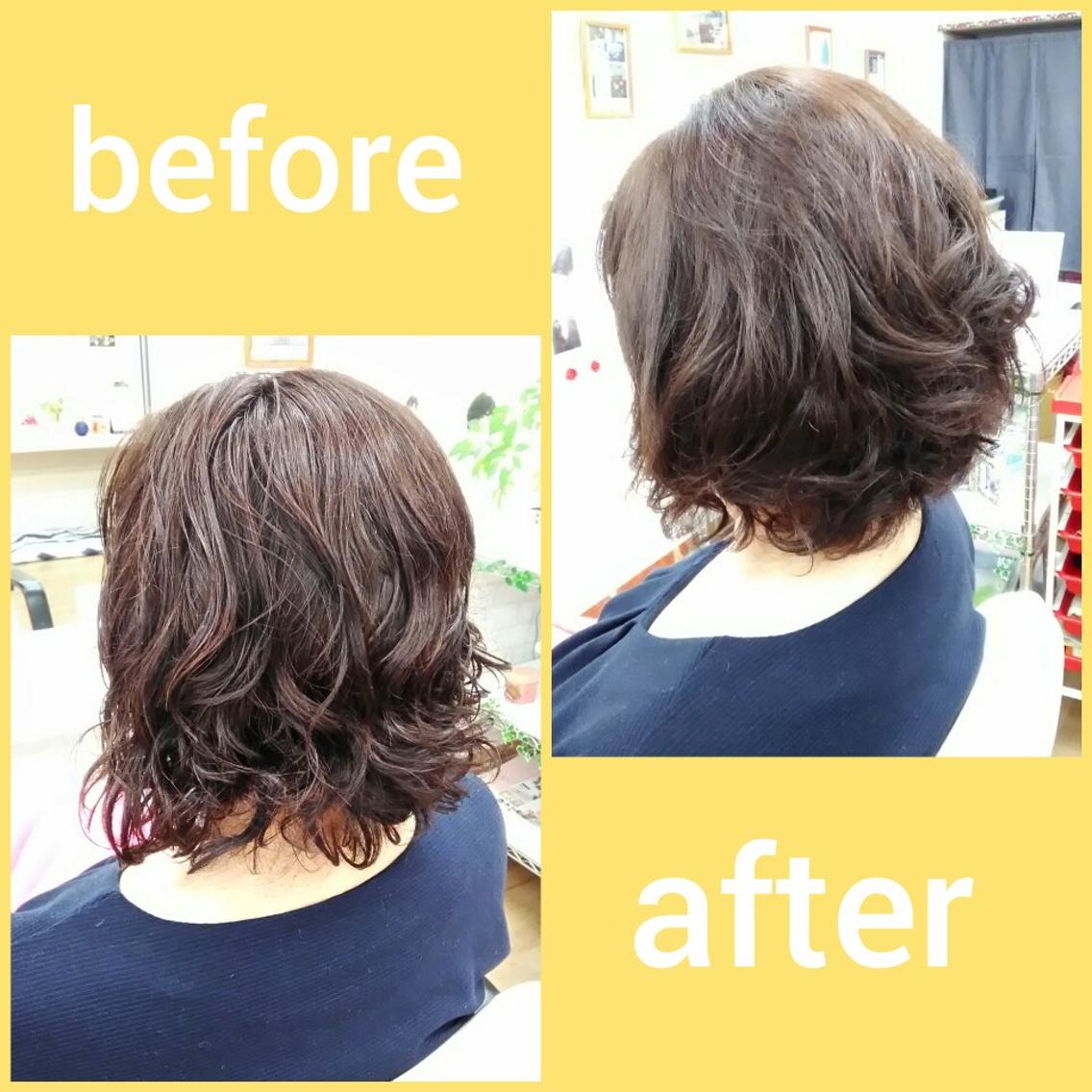 カットsb こちらは５０代のお客様ですhair Salon Pino所属