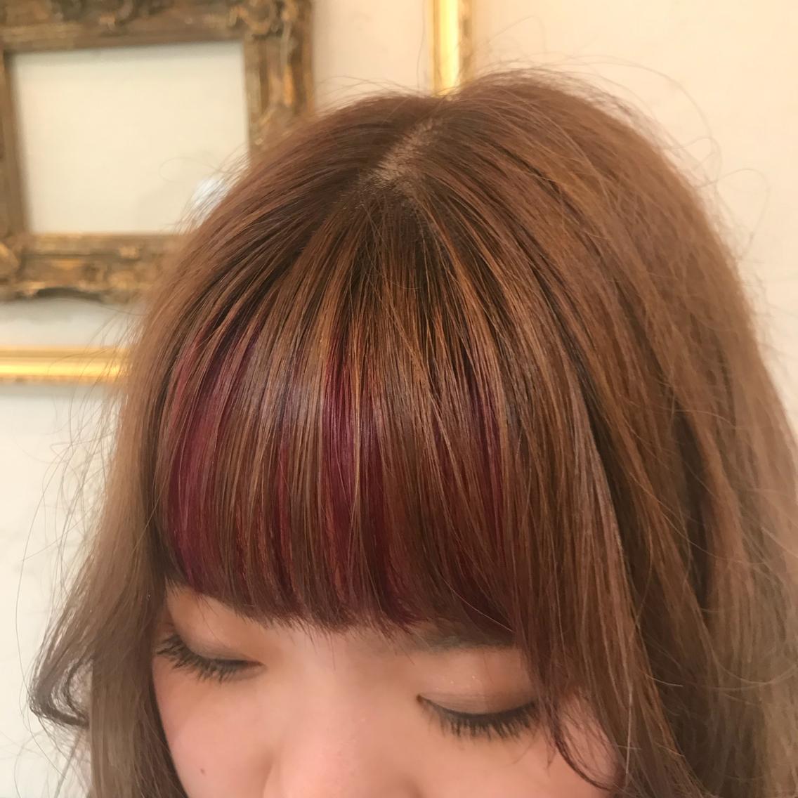 トップ100前髪 ピンク 最高の花の画像