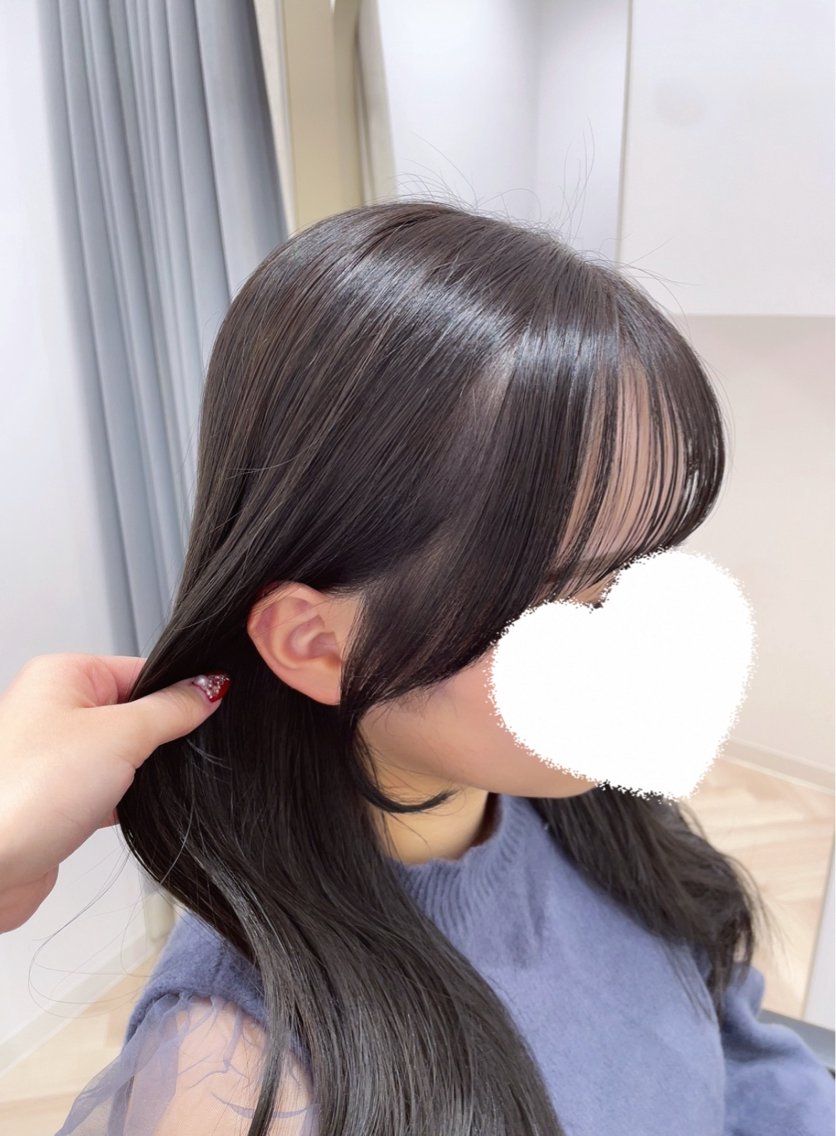 前髪、顔まわりカット 1人1人似合うようにカットさせて頂きます｜顔