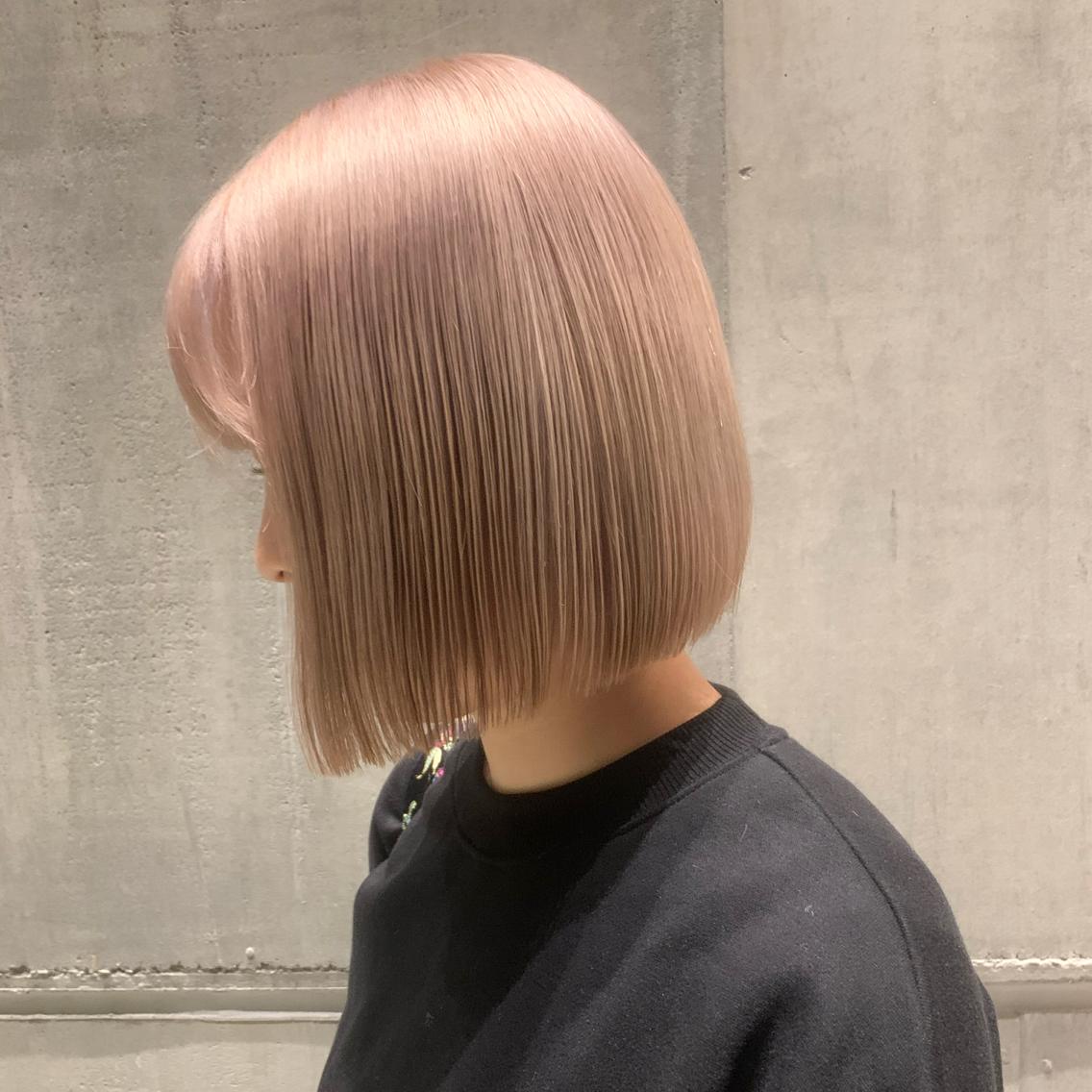【2021年冬】人気のハイトーンカラーのヘアカラー・髪色カタログ(9ページ目) ｜minimo(ミニモ)