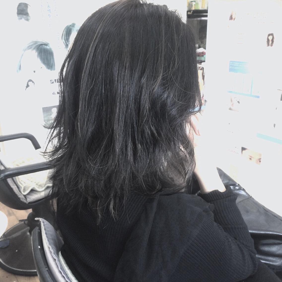 75 ミディアム ハイ ライト 暗め 自由 髪型 コレクション