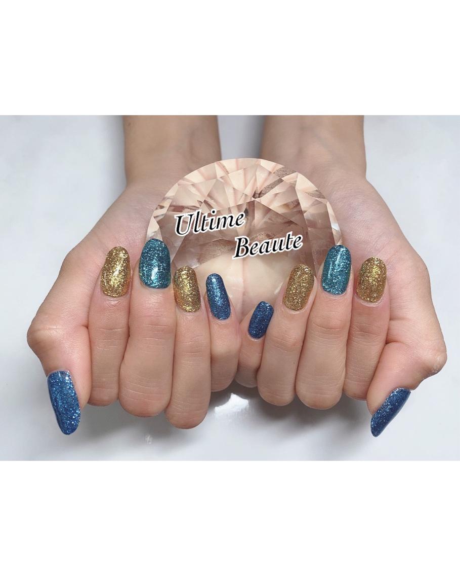 水色 21年夏人気の水色のネイルデザイン ネイルアートカタログ 9ページ目 ミニモ