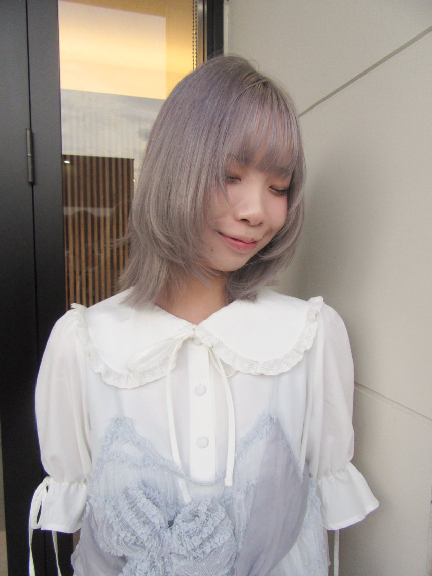 ヘアスタイル・髪型カタログ「one color / bleach base」by都和子