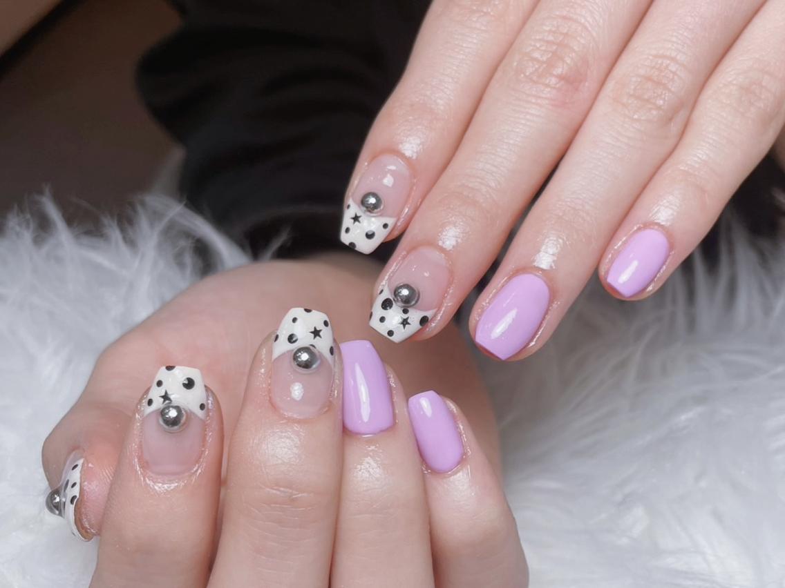 ネイルデザイン・アートカタログ「＃ネイルチップ#長さ出し#マグネット