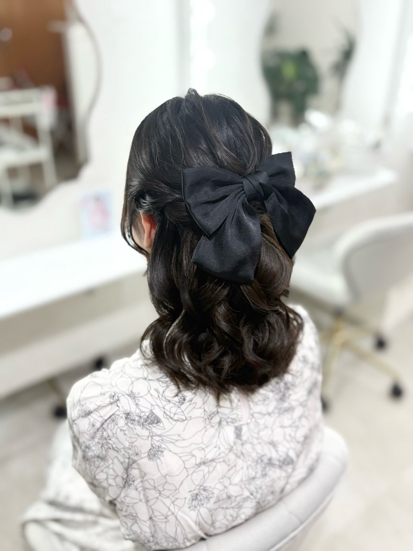 ヘアスタイル・髪型カタログ「ハーフアップ」byヘアセットサロン /上坪