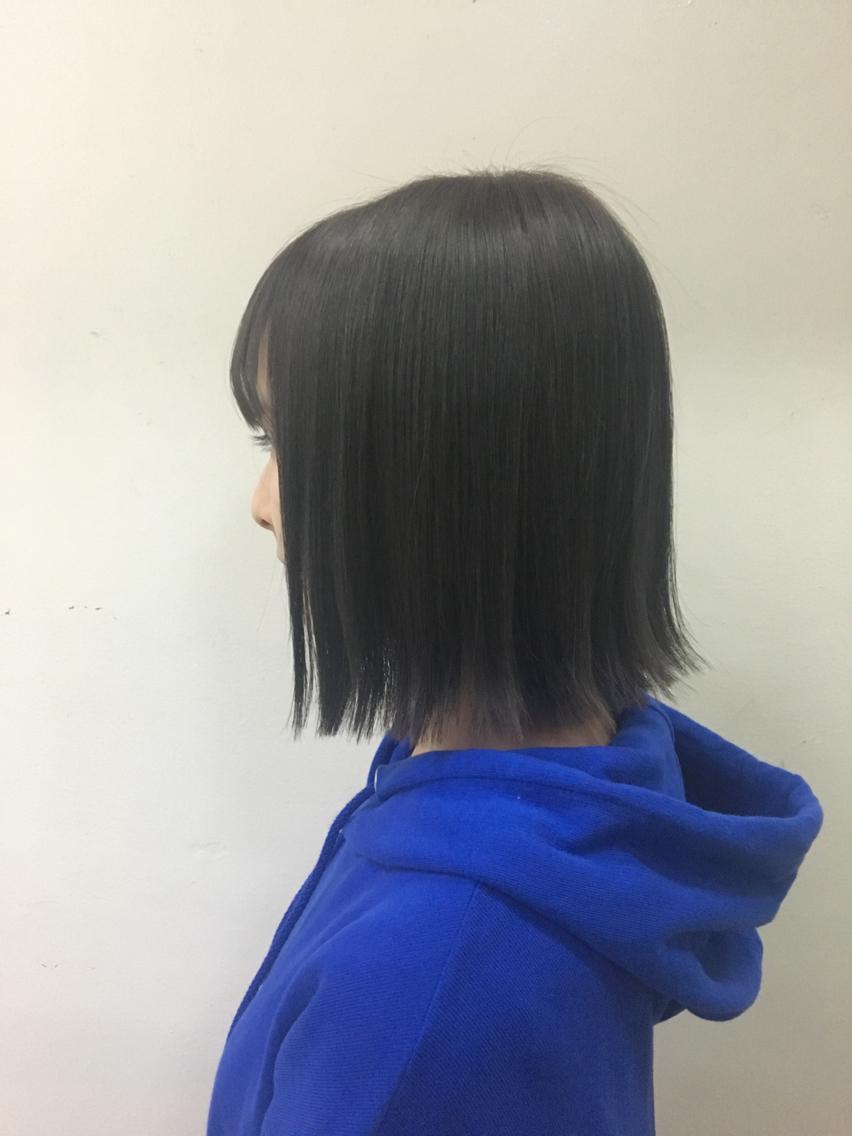 最新のhdミディアム ボブ ストレート 切りっぱなし 自由 髪型 コレクション