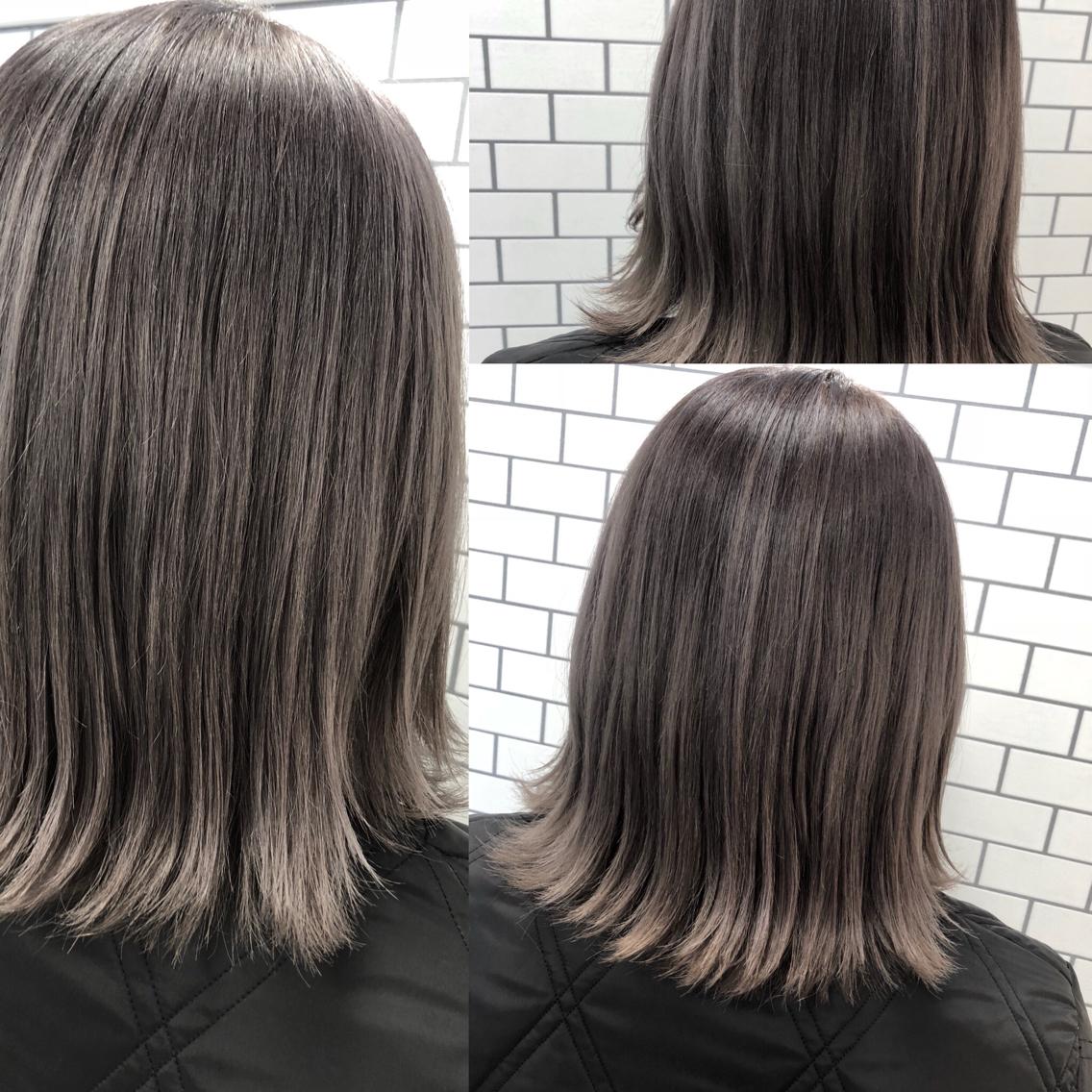 Hd限定ミディアム グレー アッシュ 最高のヘアスタイルのアイデア