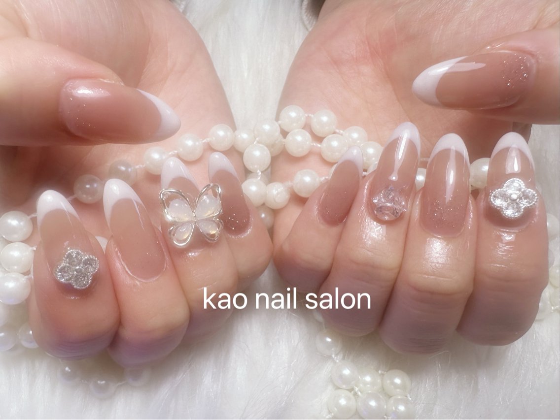 ネイルデザイン・アートカタログ「パーツ追加ok」bykao nail