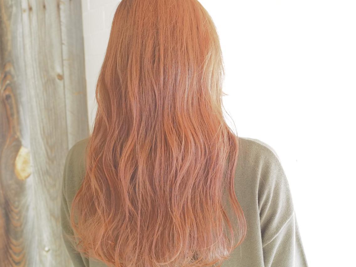 現代の髪型 Hd限定ヘア カラー サーモン ピンク