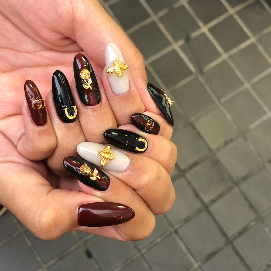 GUCCIネイル｜中牟田 彩水(PROGRESS 荻窪店所属)のネイルデザイン