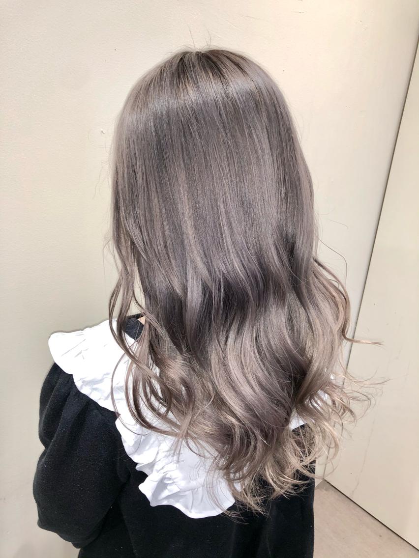 シルバーグレージュ♪｜シールエクステ for(forby grande