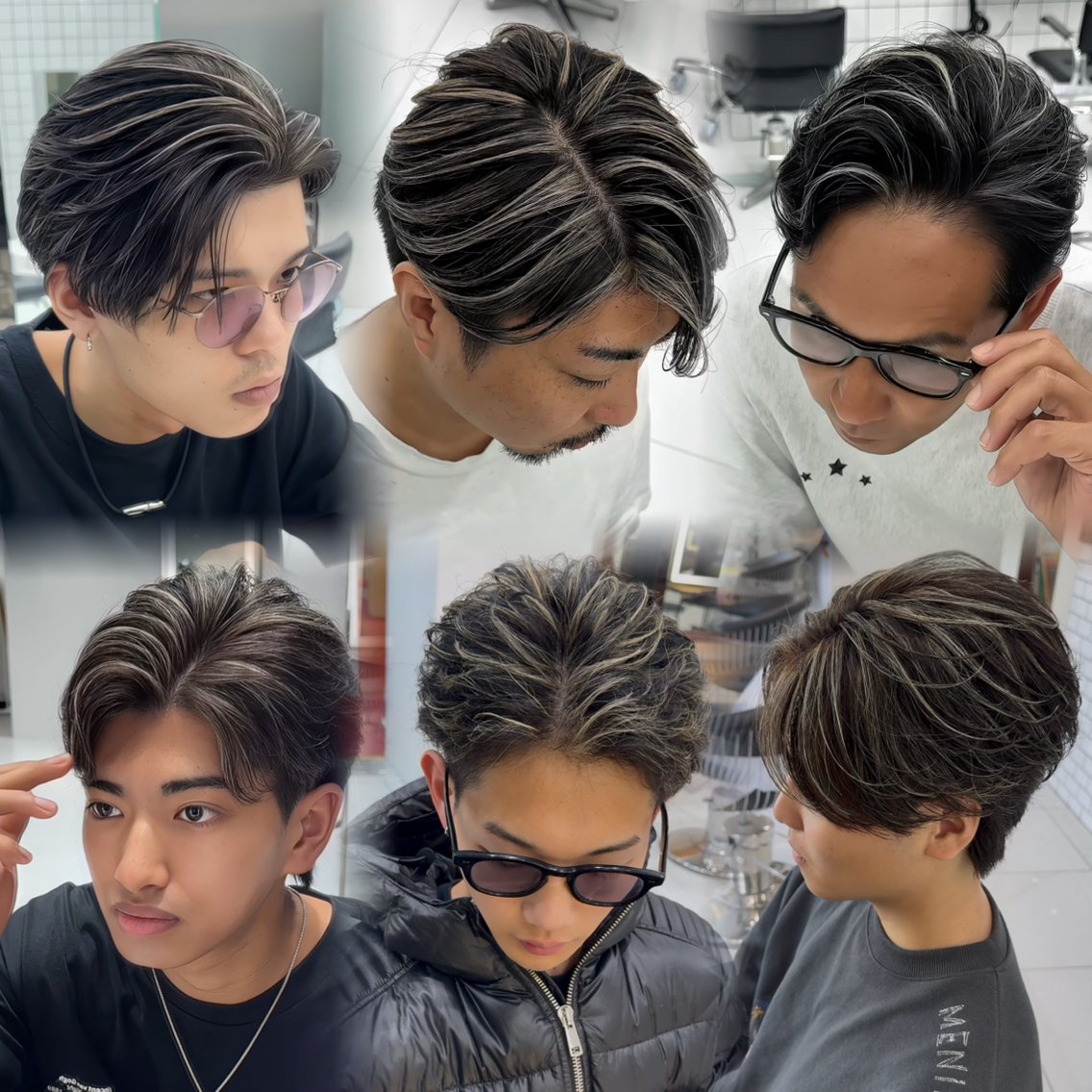 白髪ぼかし/白髪 メッシュ/ゆうと(Miyu's Shibuya Flag所属)の美容院