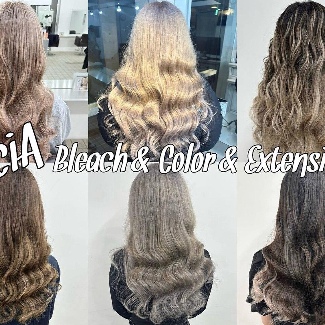 MISAKIエクステ ブリーチ900(LuciA エクステ カラー 京都四条河原町