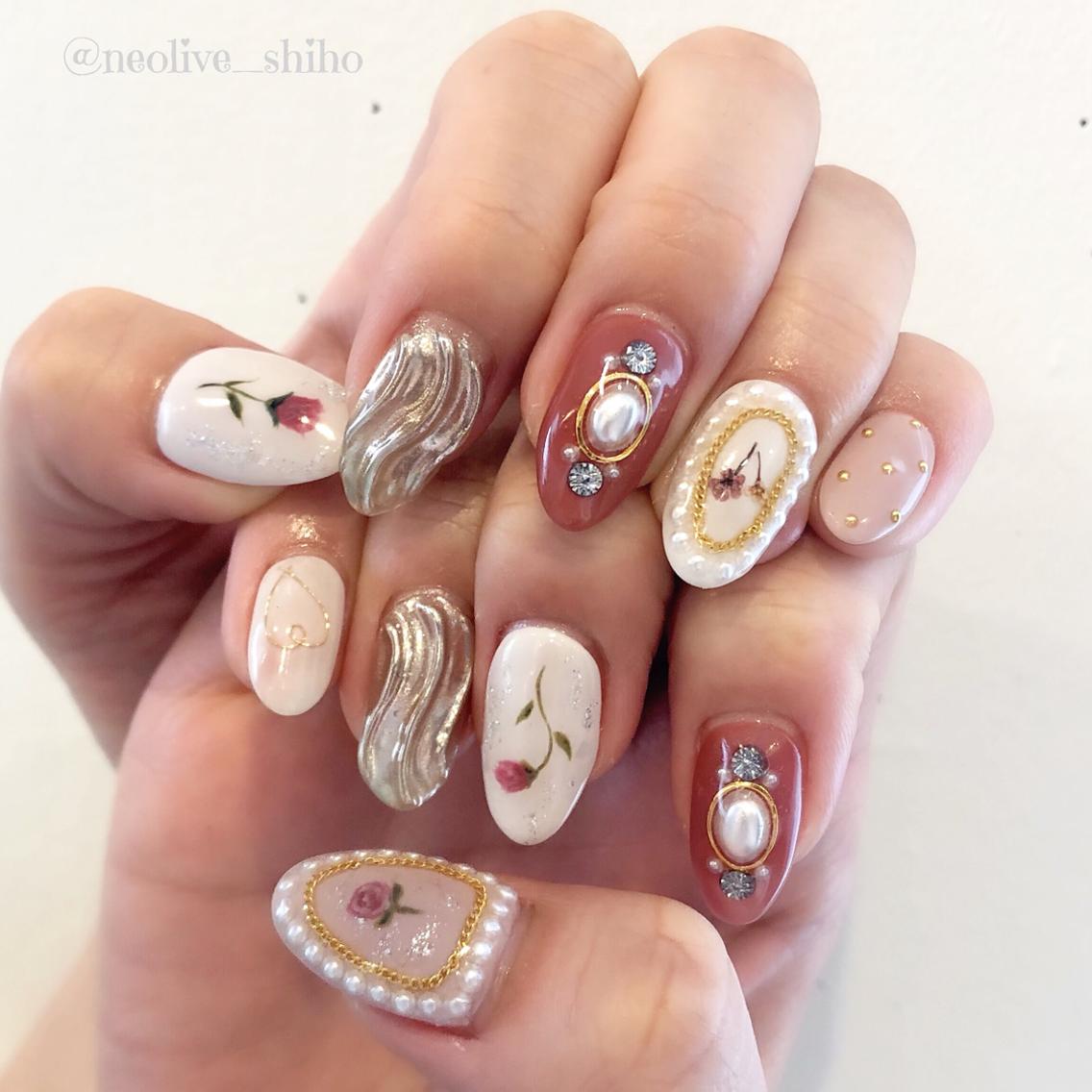 50 ネオリーブ ネイル 美しいネイルトレンド