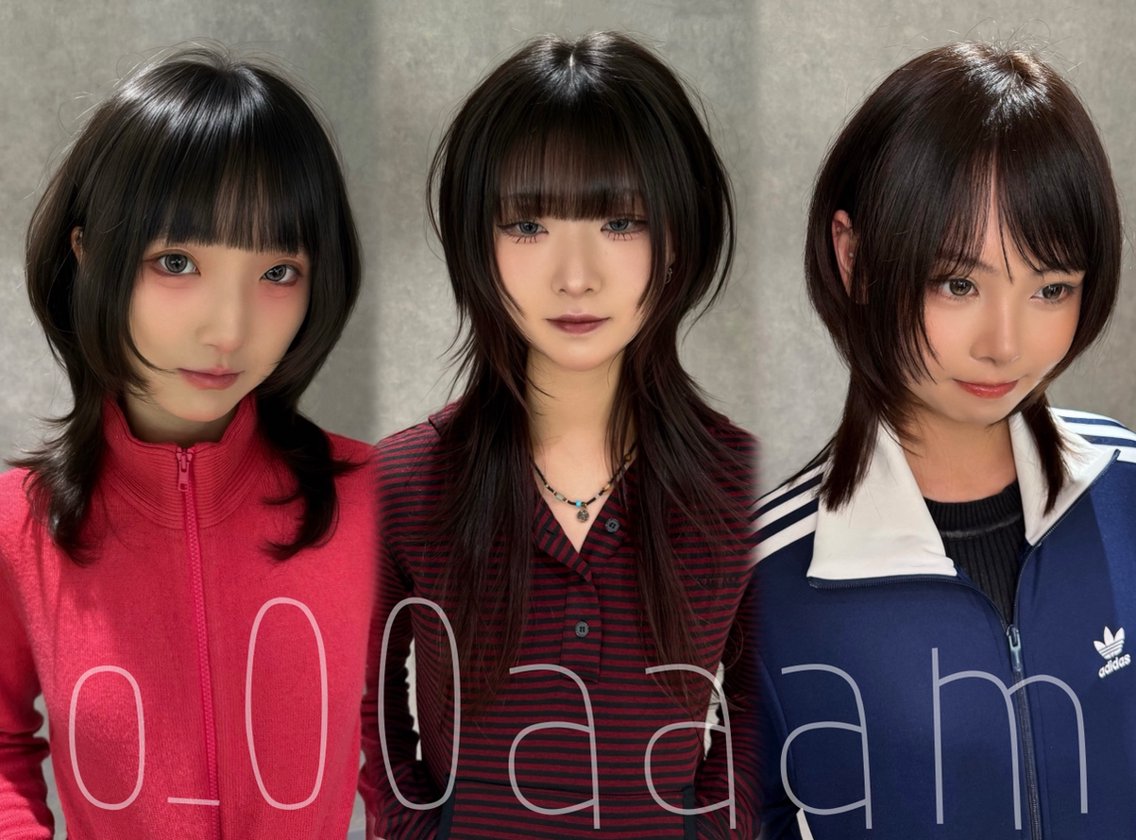 平成感アニメ感のあるヘアスタイル】 雰囲気、お顔立ち、服装に合わせ