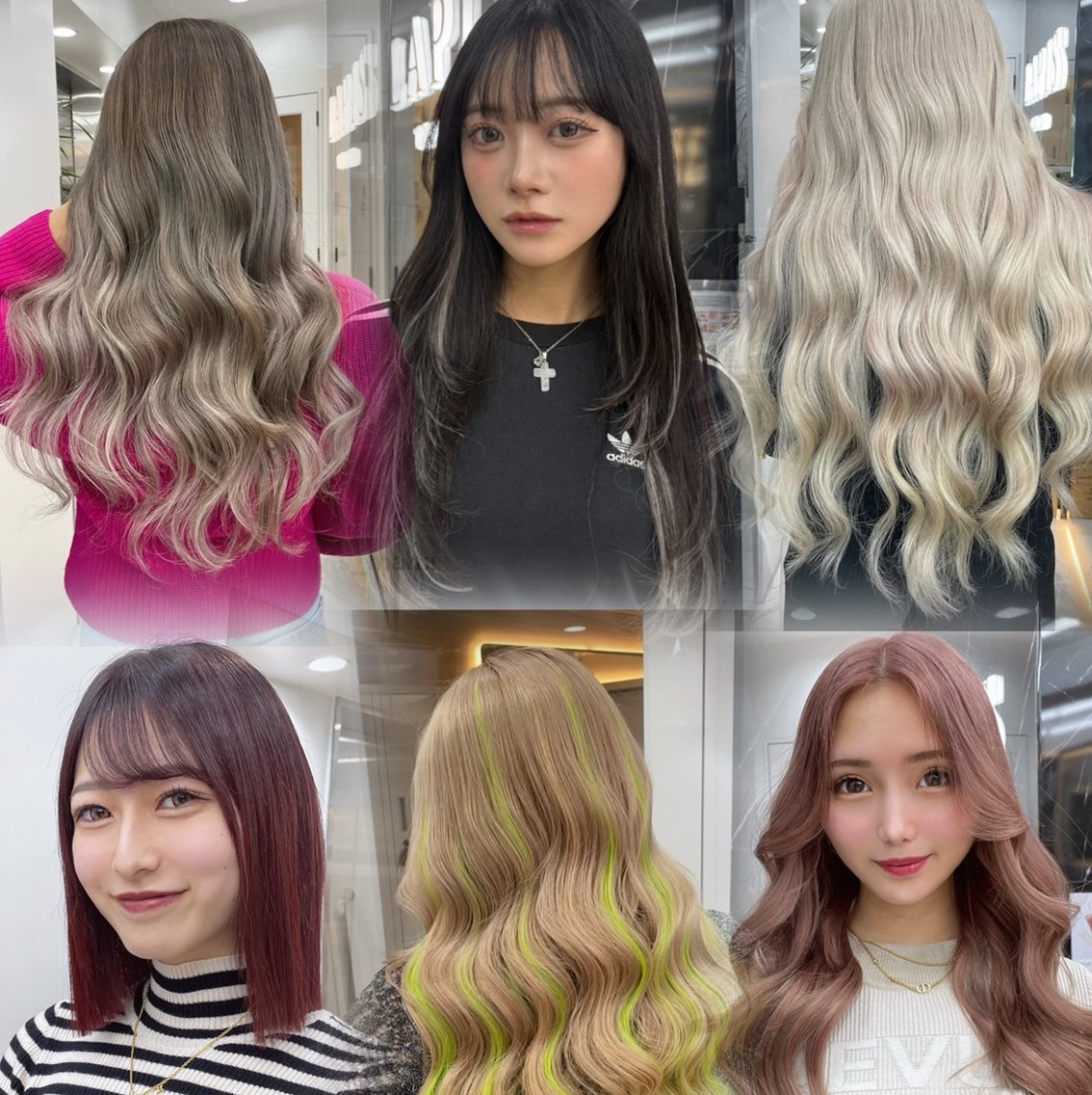 ブライス   ブロンドメッシュ  ロングレイヤー ブライス ブロンドメッシュ ロングレイヤー ブライス ブロンドメッシュ