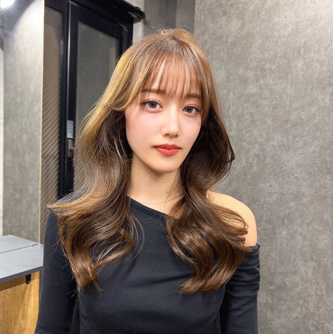 レイヤー／顔周り 韓国ヘア森田和貴(liberte所属)の美容院・ヘアサロン