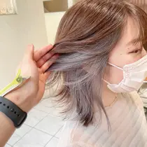 川西市 インナーカラー 美容室 美容院 お得に予約するなら ミニモ