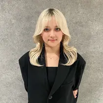 ゅぃ /韓国風/顔周りのプロフィール画像