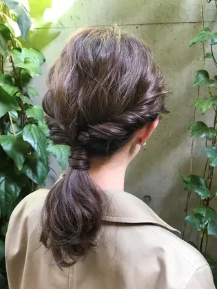 デート前のヘアセット 可愛くさせて頂きます Jeno所属 上村 綾子のヘアカタログ ミニモ