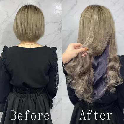 メッシュ 23年冬人気のメッシュのヘアカラー 髪色カタログ 81ページ目 ミニモ