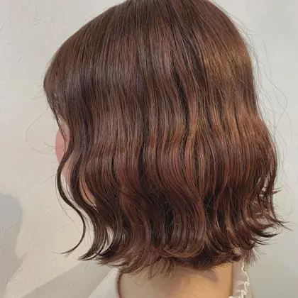 外ハネ ブルー Ark Hair Dai所属 岡本 あさひのヘアカタログ ミニモ