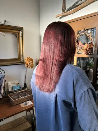 ピンクパープル】2026年夏人気のピンクパープルのヘアカラー・髪型