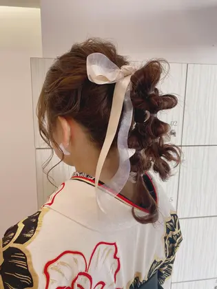 卒業式のヘアスタイル 21年春人気の髪型 ヘアカタログ 15ページ目 ミニモ
