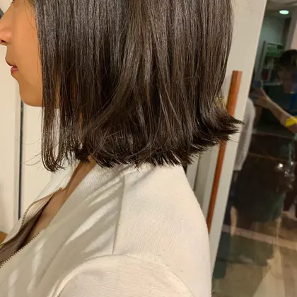 切りっぱなしボブ 21年夏人気の切りっぱなしボブのヘアスタイル 髪型カタログ 59ページ目 ミニモ