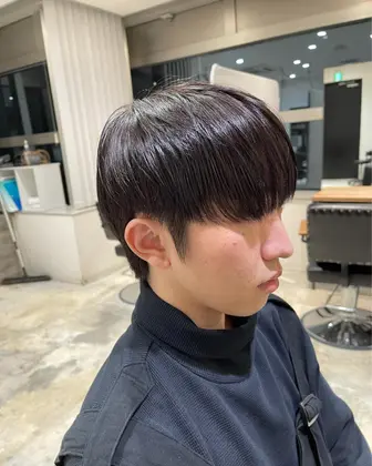 刈り上げたくないけど短く ナチュラル韓国マッシュ ご予約頂く際は注意事項等お読みください Ivy所属 メンズヘア 安掛 宏光のヘアカタログ ミニモ
