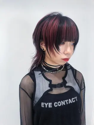 ウルフカット 21年夏人気の髪型 ヘアカタログ 84ページ目 ミニモ