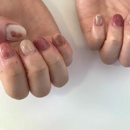 Mer Fudge 所属 Mer Emiのネイルデザイン ミニモ