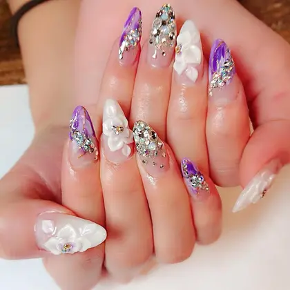 スカルプネイル 21年夏人気のスカルプネイルのネイルデザイン ネイルアートカタログ 75ページ目 ミニモ