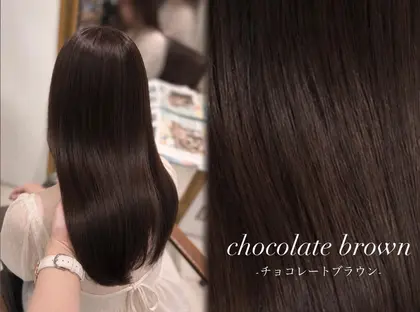 チョコレートブラウン】2026年秋人気のチョコレートブラウンのヘア