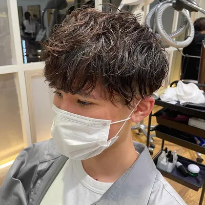 マッシュスパイラルパーマ 今絶賛大人気中 ｱﾋﾟｯｼｭでしかできないパーマぜひお試しください Apish Aoyama所属 松村 潤華のヘアカタログ ミニモ