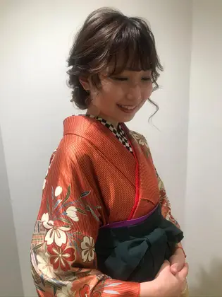 成人式 21年夏人気の成人式ヘアのヘアアレンジ 髪型カタログ 16ページ目 ミニモ