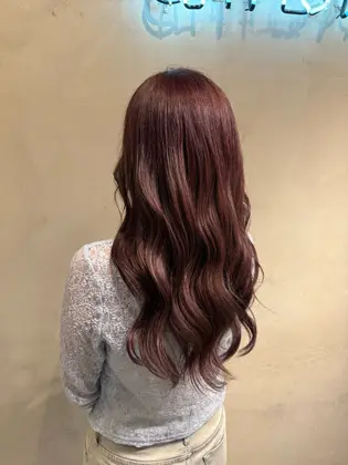 ピンクパープル】2026年夏人気のピンクパープルのヘアカラー・髪型
