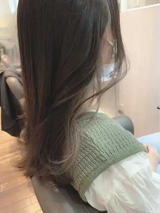 ウルフにグレージュがよく似合う Care Umeda所属 こやま なつみのヘアカタログ ミニモ