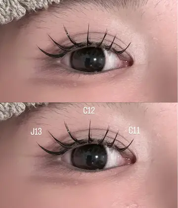 ミンク】2026年冬人気のミンクのマツエク・まつげパーマデザイン
