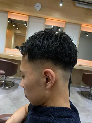 メンズ メンズカット カットモデル Qol 立川所属 ごーた 立川 メンズ パーマのヘアカタログ ミニモ