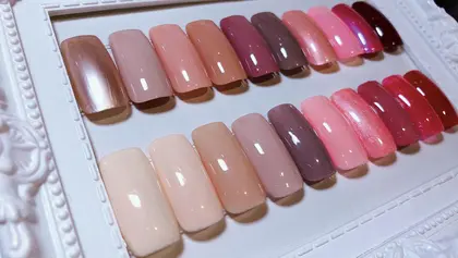 ジェルポリッシュ ネイルサロンユースタイル所属 ネイルサロン ユースタイルのネイルデザイン ミニモ